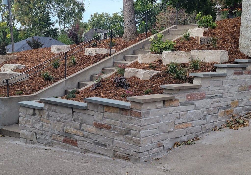 Minneapolis Stone Walls Complete
